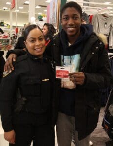 A man and woman posing for the camera.