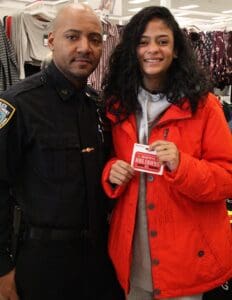 A man and woman posing for the camera.